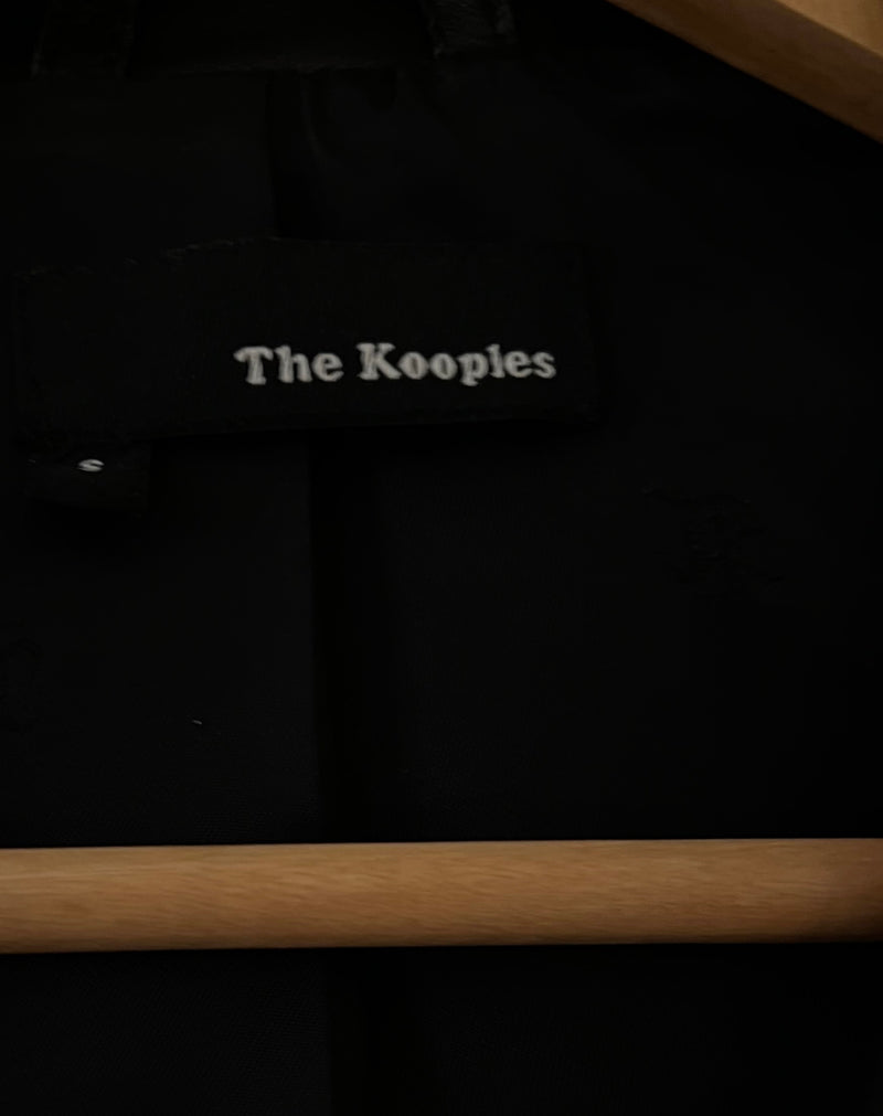 The Kooples Leather Jacket Black S
