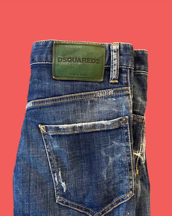 DSQUARED2 Washed Denim Jeans W28 L30