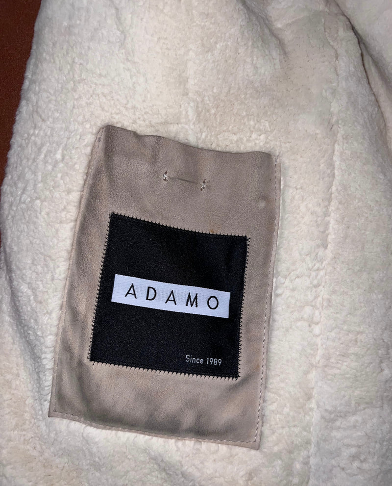 Adamo Fur Coat Brown (Size Italy 48 S/M)