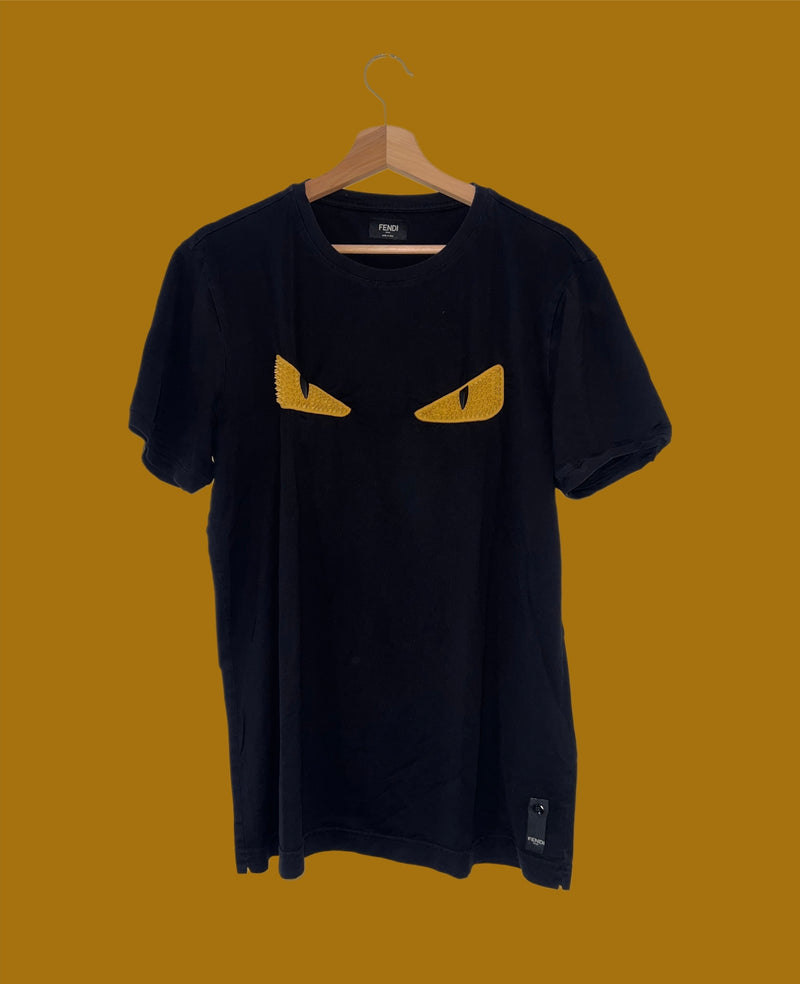 Fendi Cat Eye Embroidery T-shirt S/M
